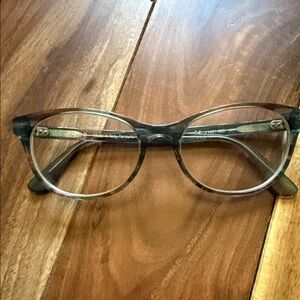 Vanni Round Clear Green Eyeglass Frames